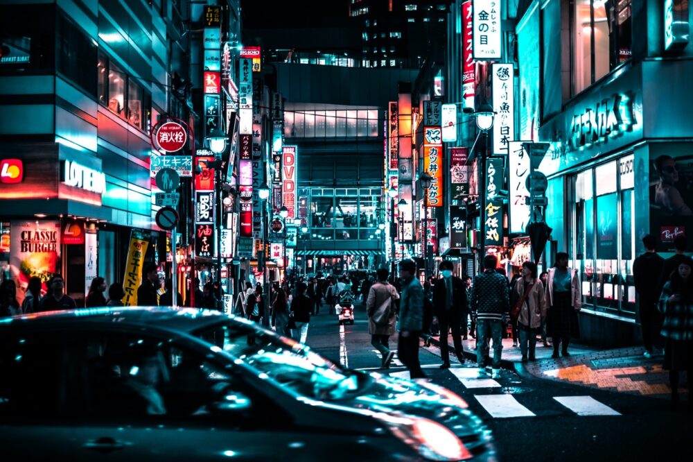 日本の街並み